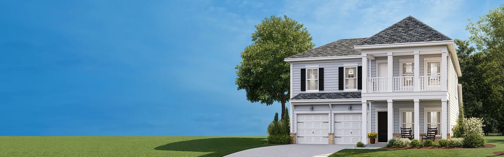 exterior of a lennar home
