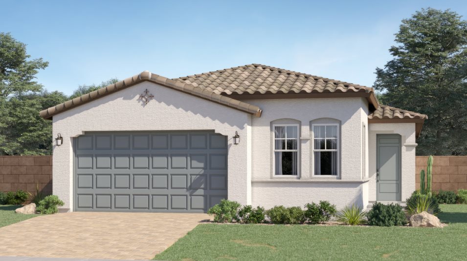 Western Garden Spanish Colonial rendering