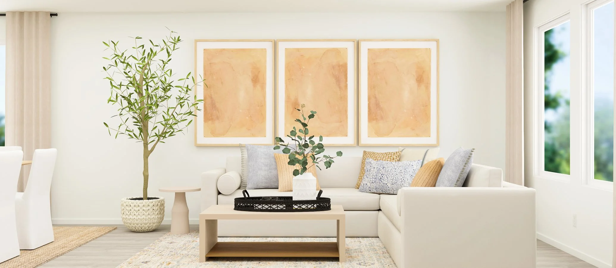 Littleton family room