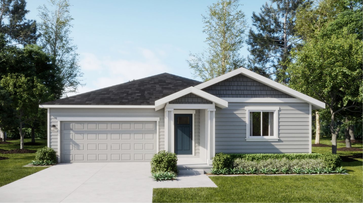 Traditional-style home 