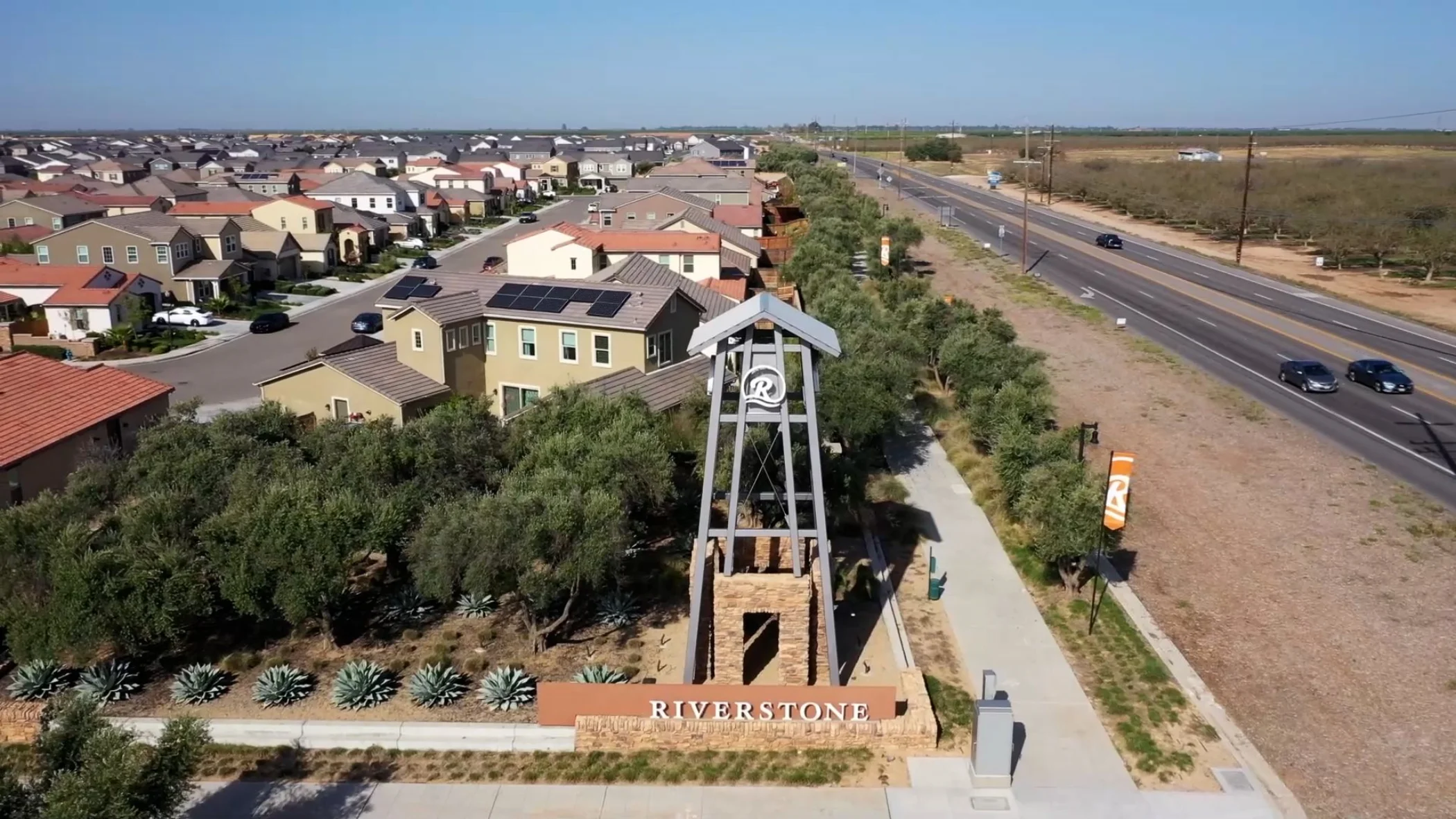 Riverstone Aerial Masterplan View