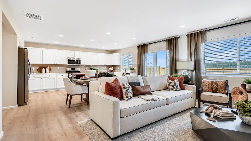 Furnished living room