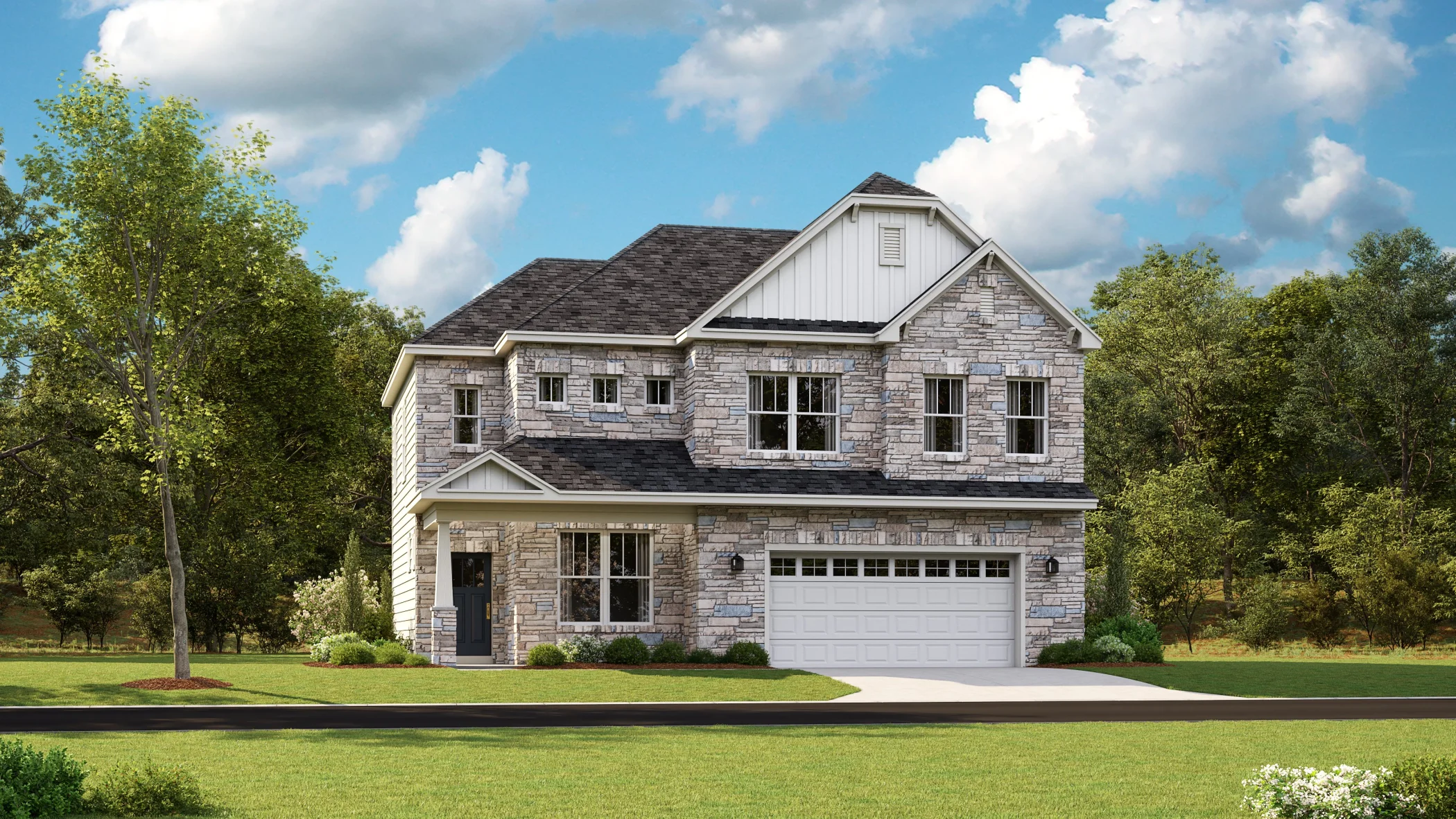 Portfield Signature Exterior with Stone