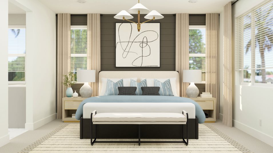 Hawthorn Hills Res 3 Owner's Suite Bed