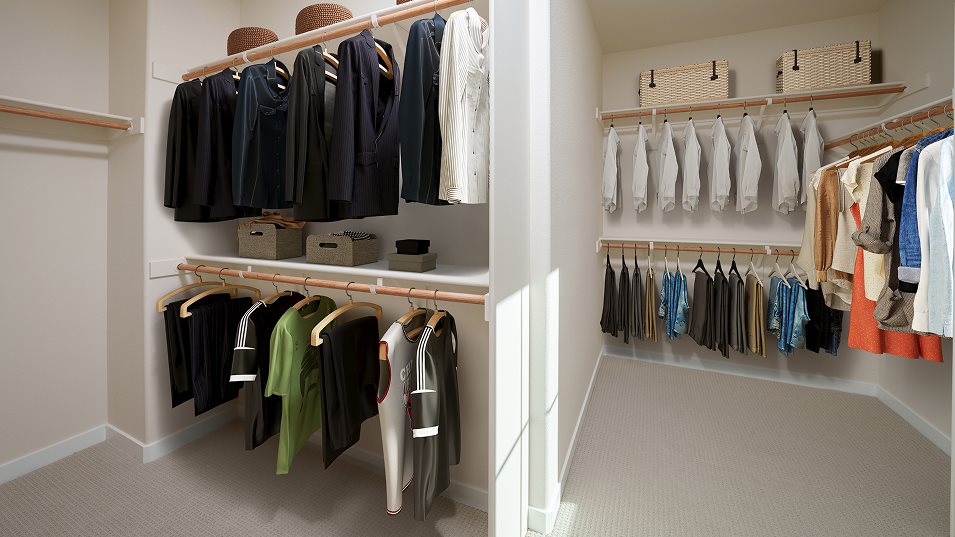 Residence 2789 owners walk in closet