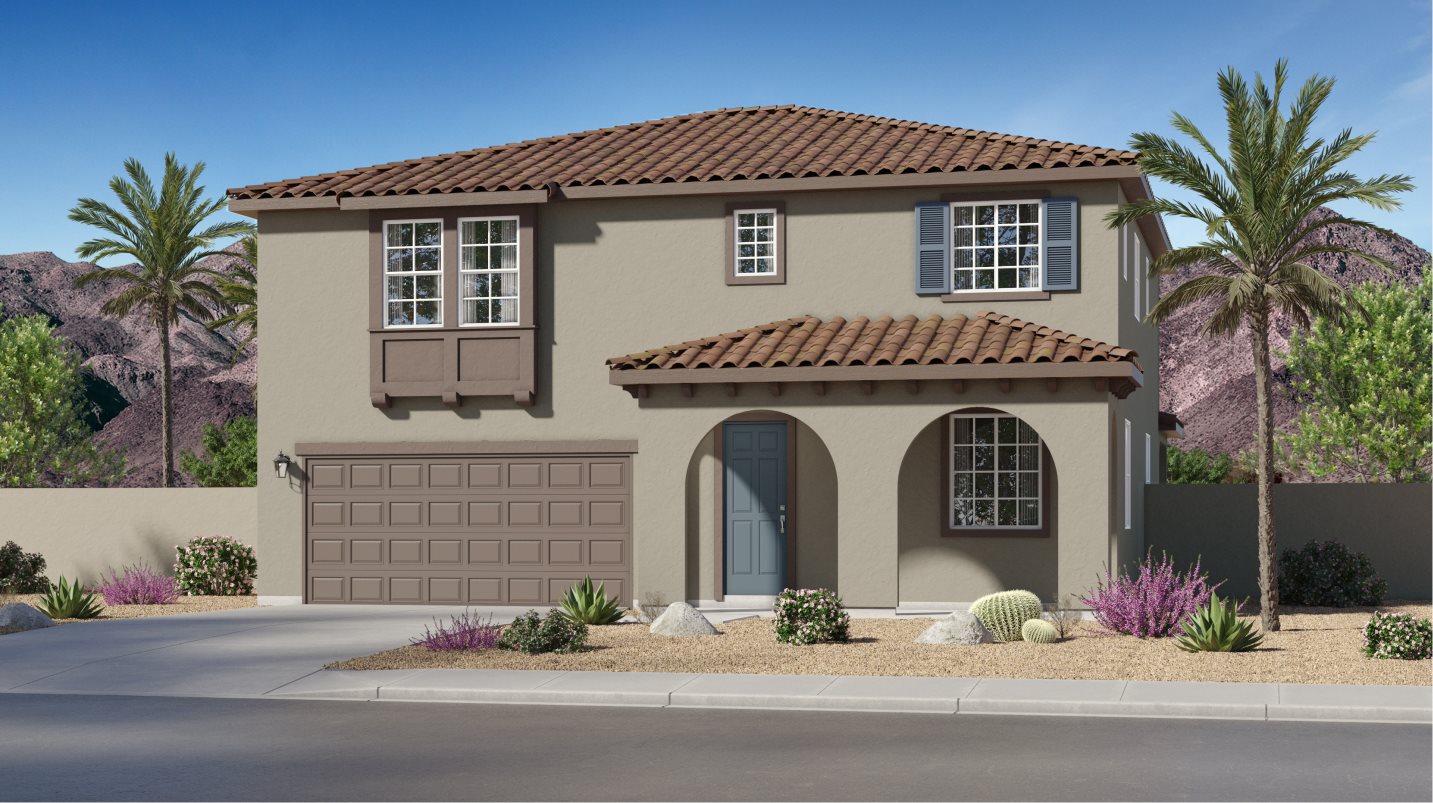 Desert Mediterranean home image