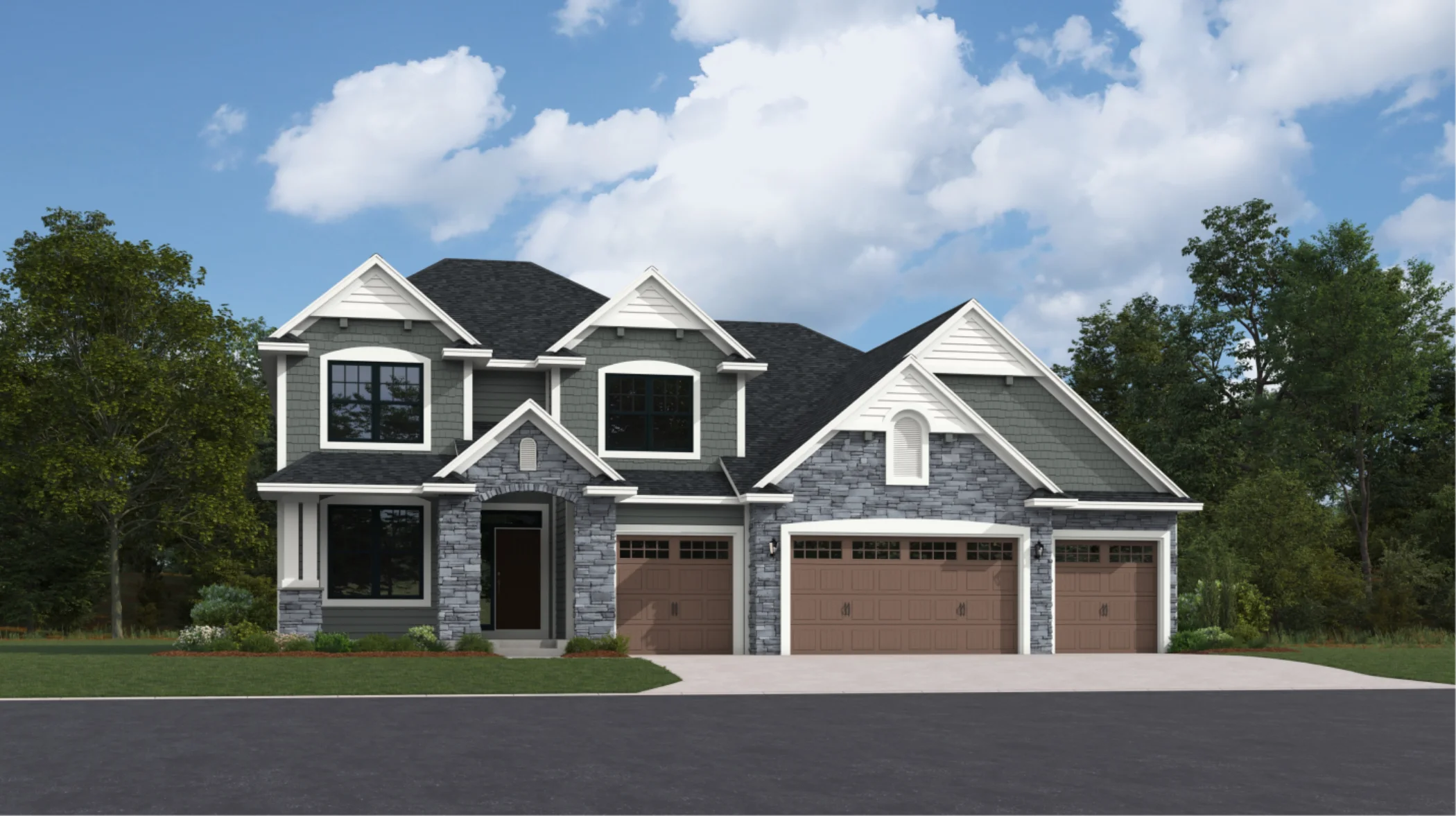 Snelling exterior rendering