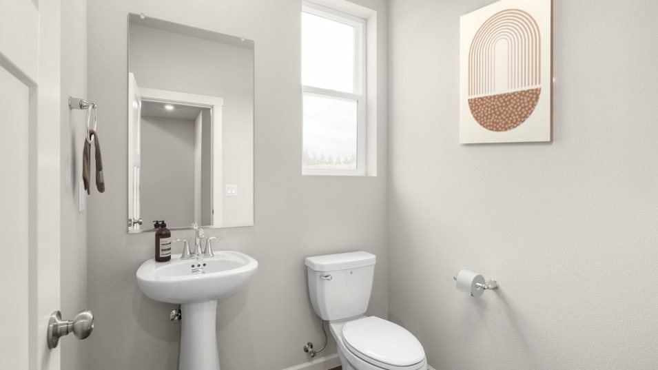 Mulberry Powder Room
