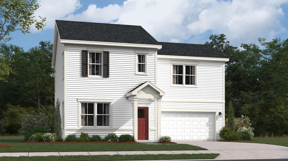 Pembroke Basement Exterior Rendering Classic