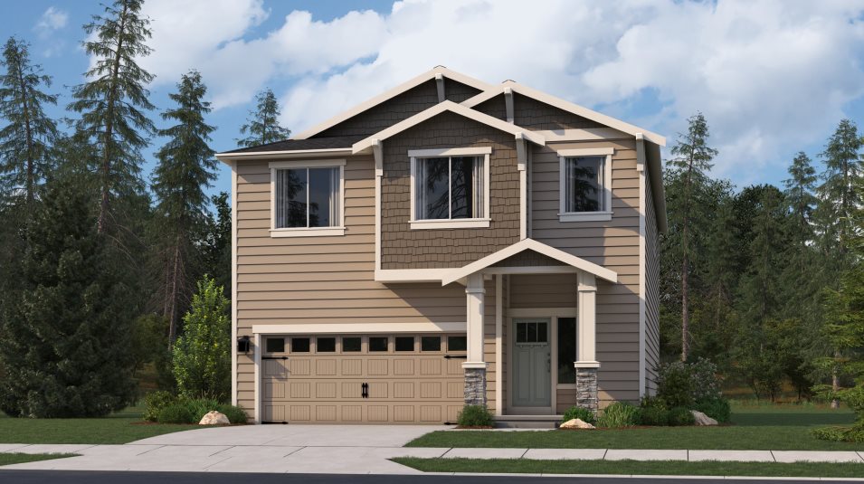 Elevation B home exterior image