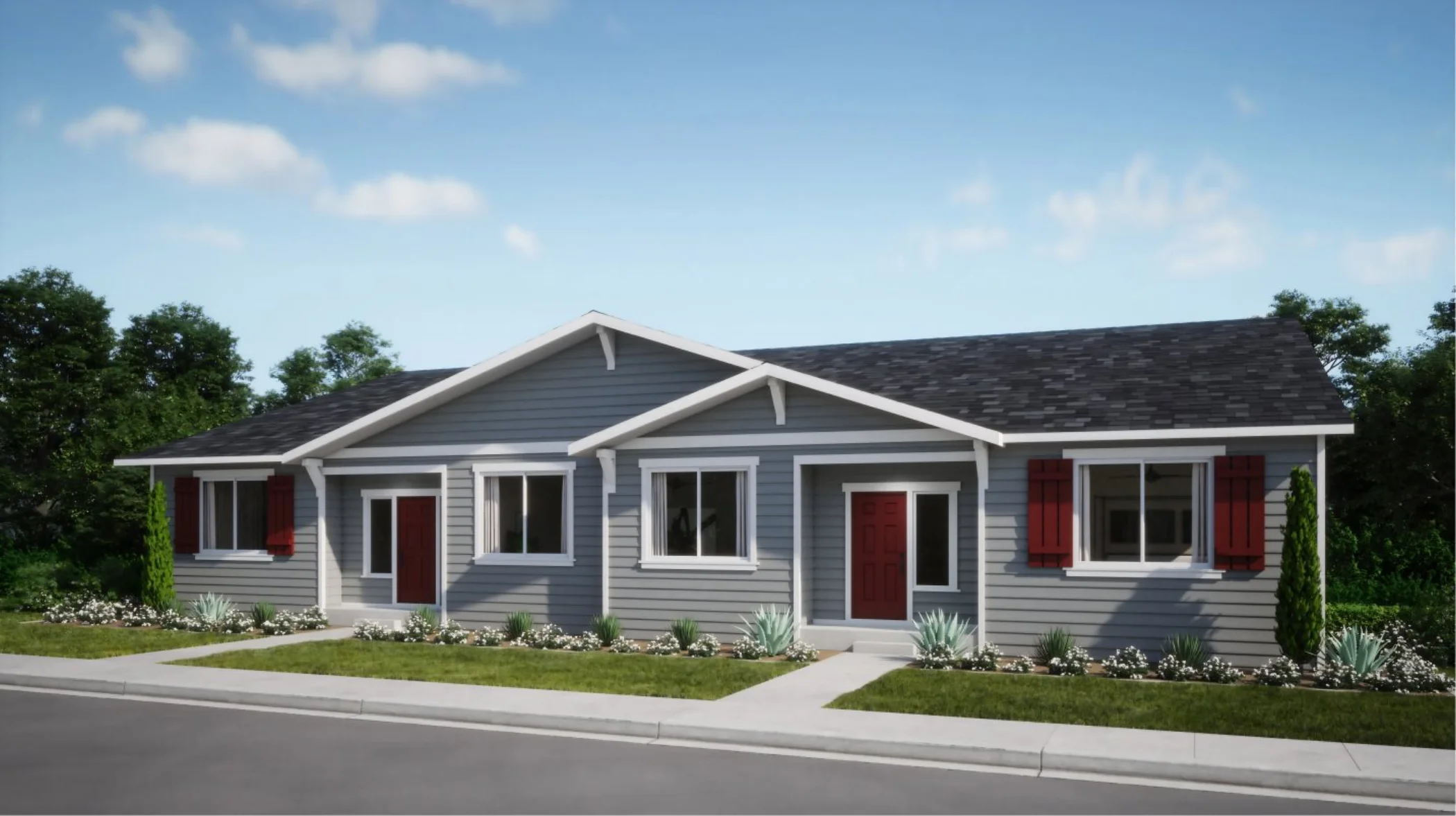 Craftsman-style home image
