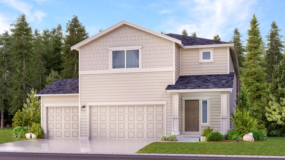Elevation B exterior