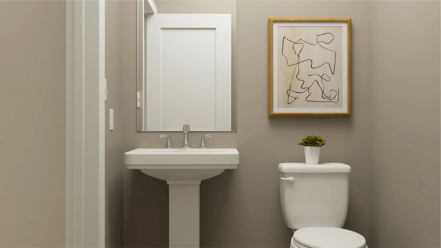 Dalton powder room