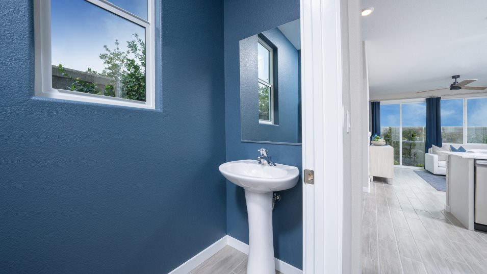Residence 1328 powder room