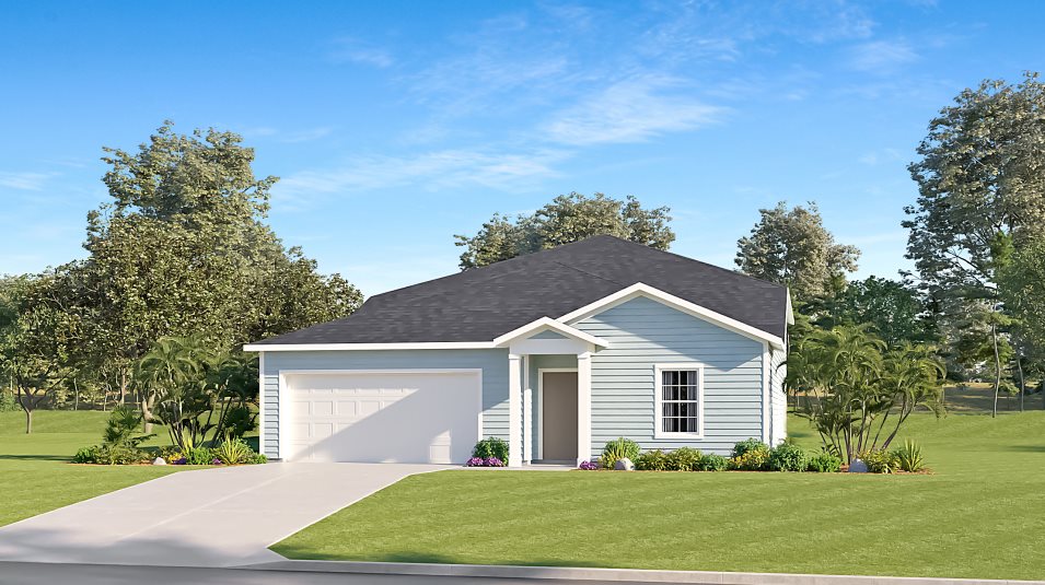 A ranch-inspired exterior