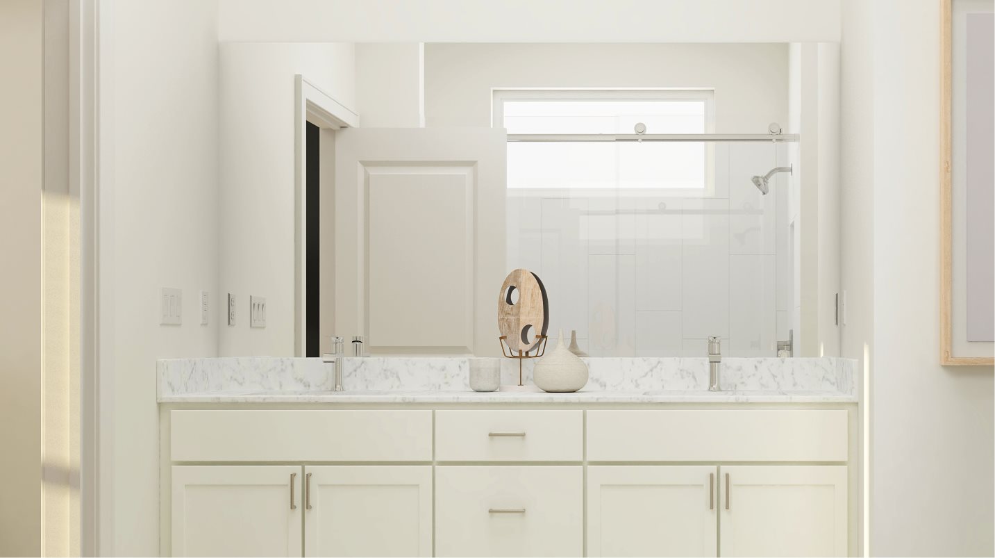 Bathroom vanity mirrors
