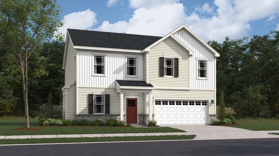 Richmond Exterior Rendering Craftsman
