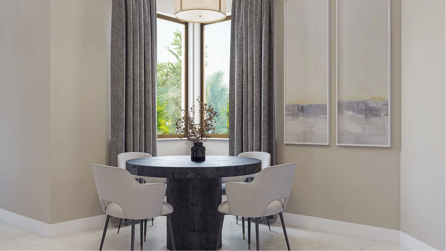breakfast area