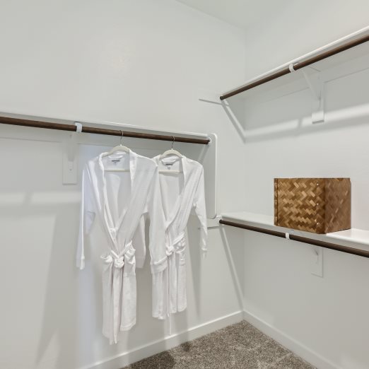 Owner's walk in closet interior