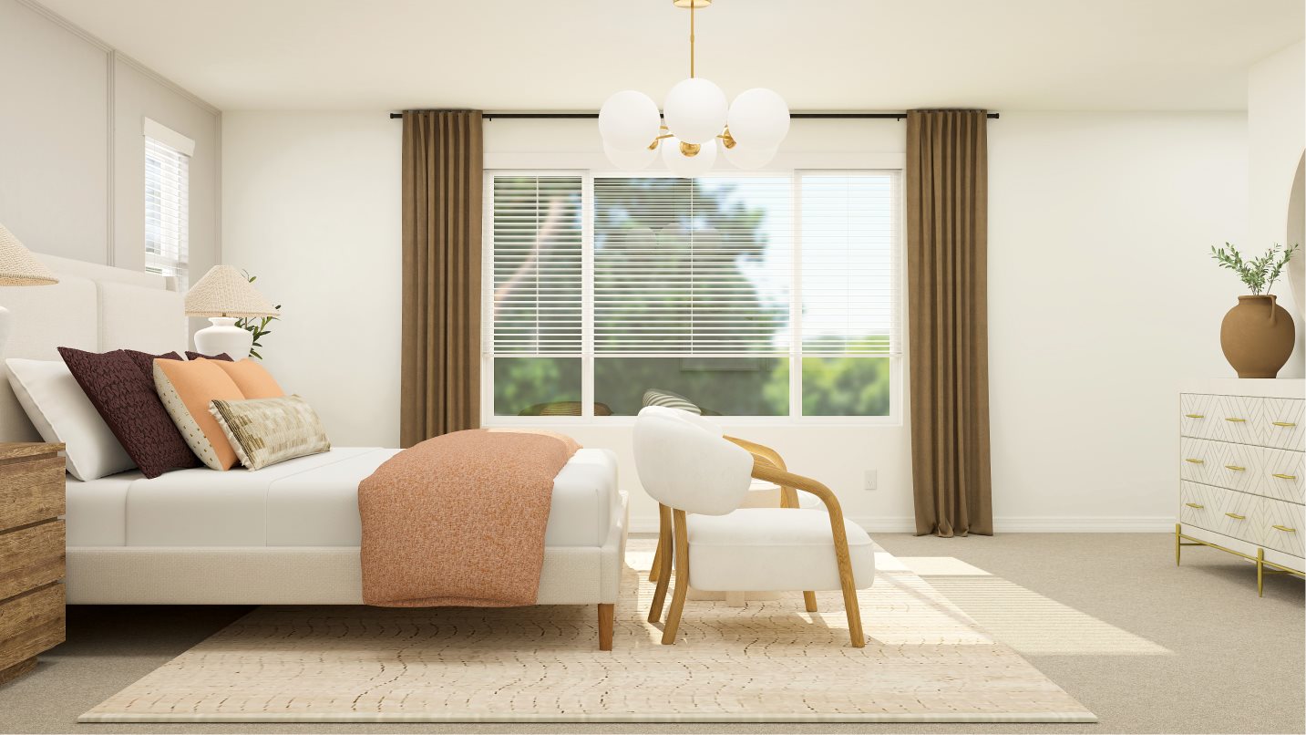Residence 3 Owner's Suite Bedroom