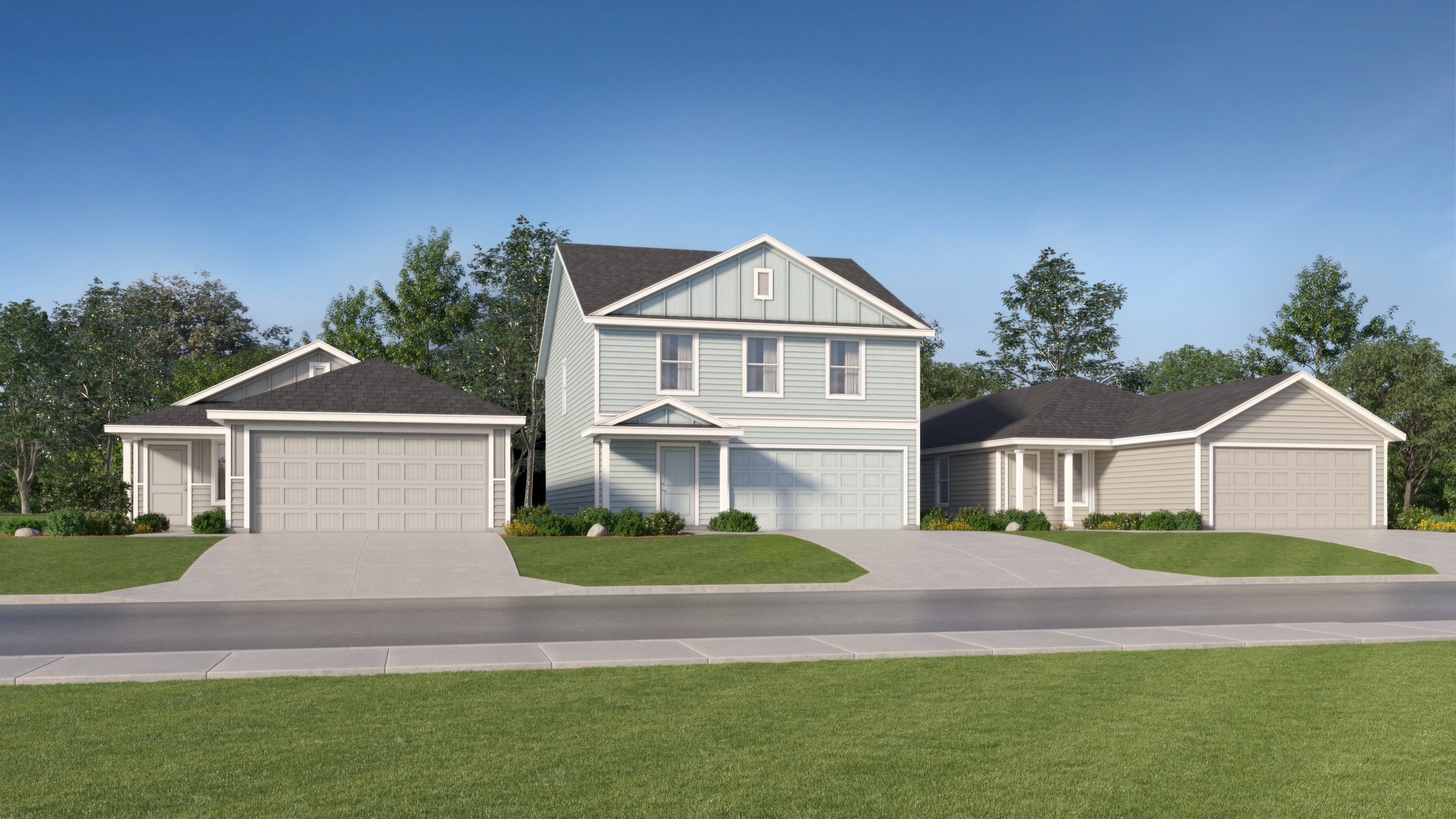 Cottage Tx core Streetscape
