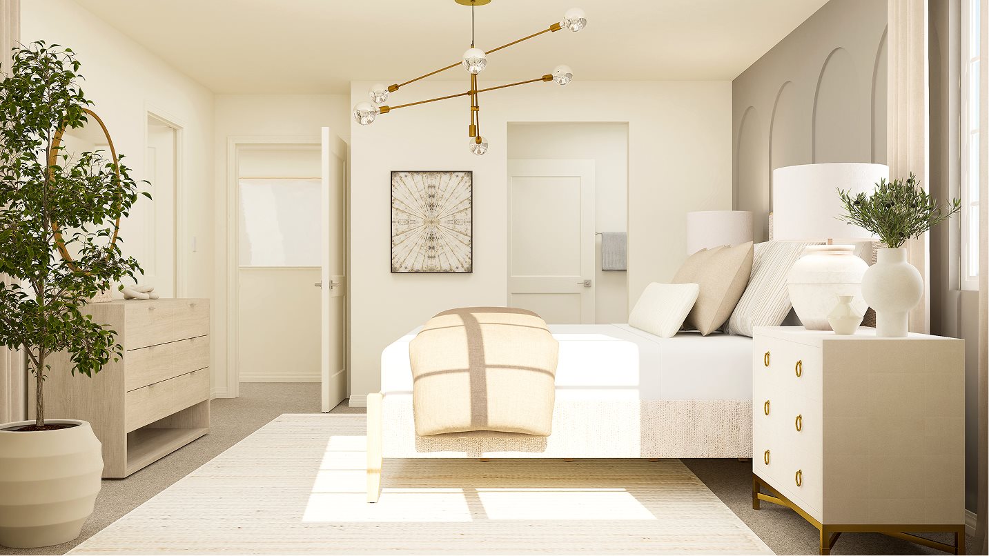 Residence Two Owner's Suite Bedroom