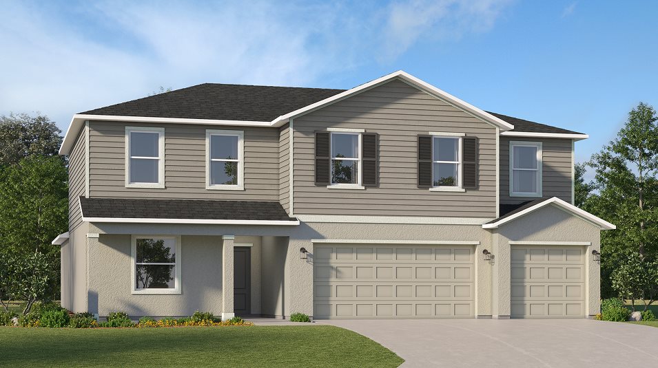 A traditional-inspired exterior