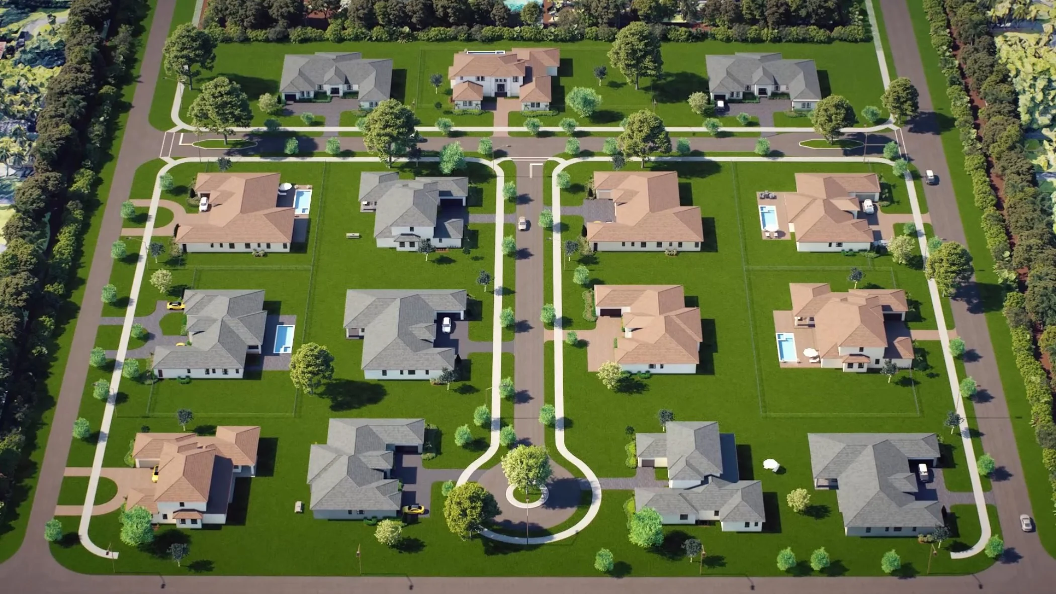 Sanctuary Grande community aerial