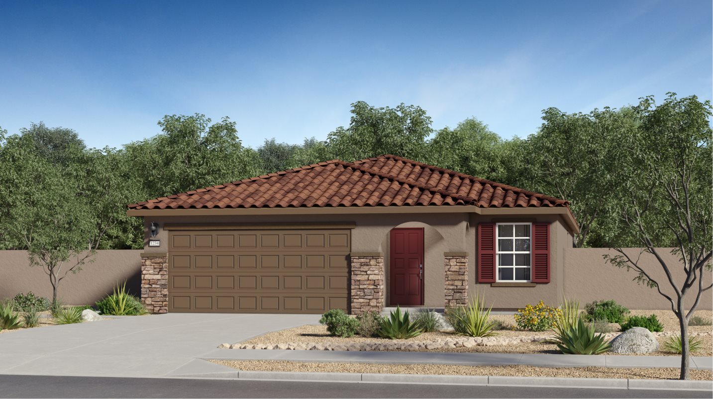 Desert Mediterranean home image