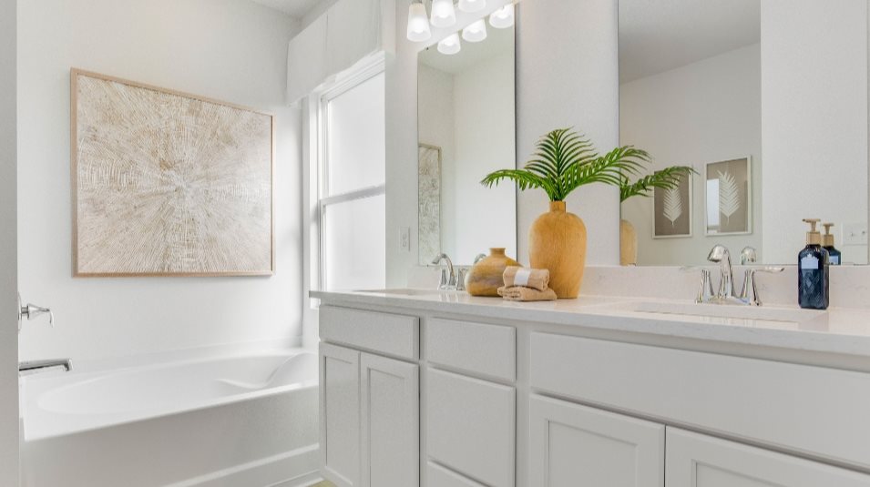 Designer-selected cabinetry