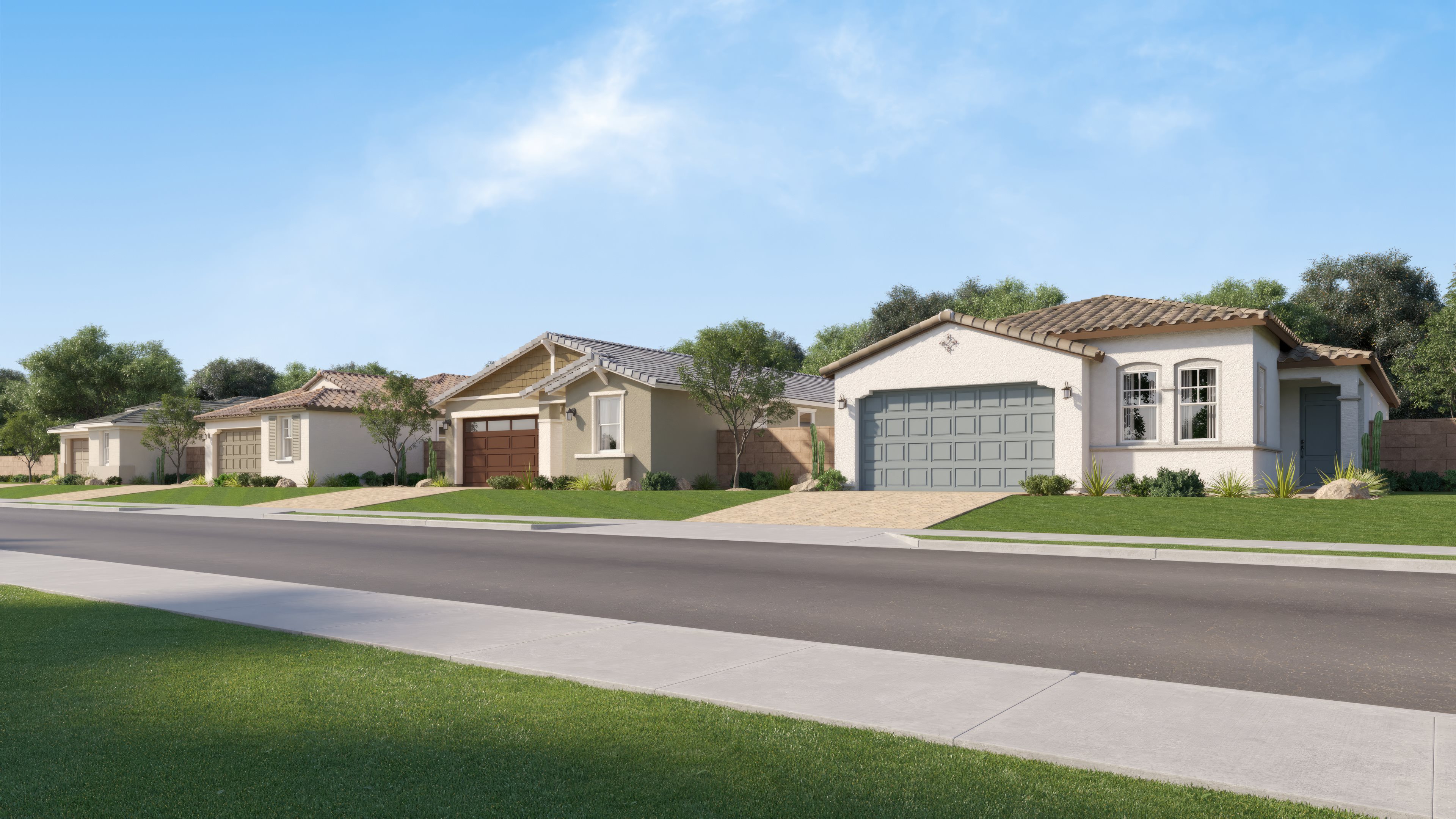 Image: Street Scene of Western Garden Homes