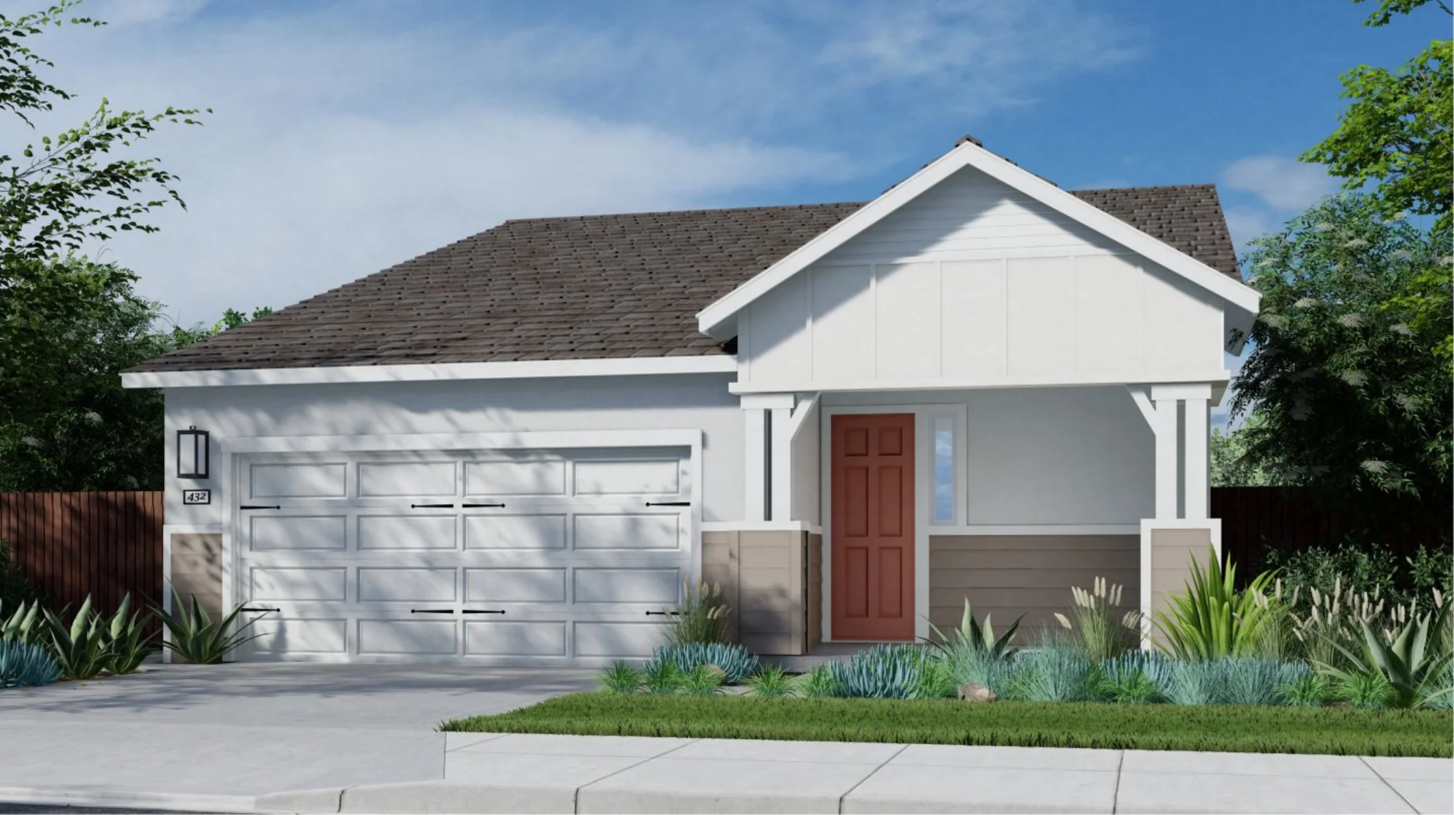 Residence 1779 Exterior A - Classic Farmhouse 