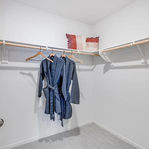 Owners suite walk in closet
