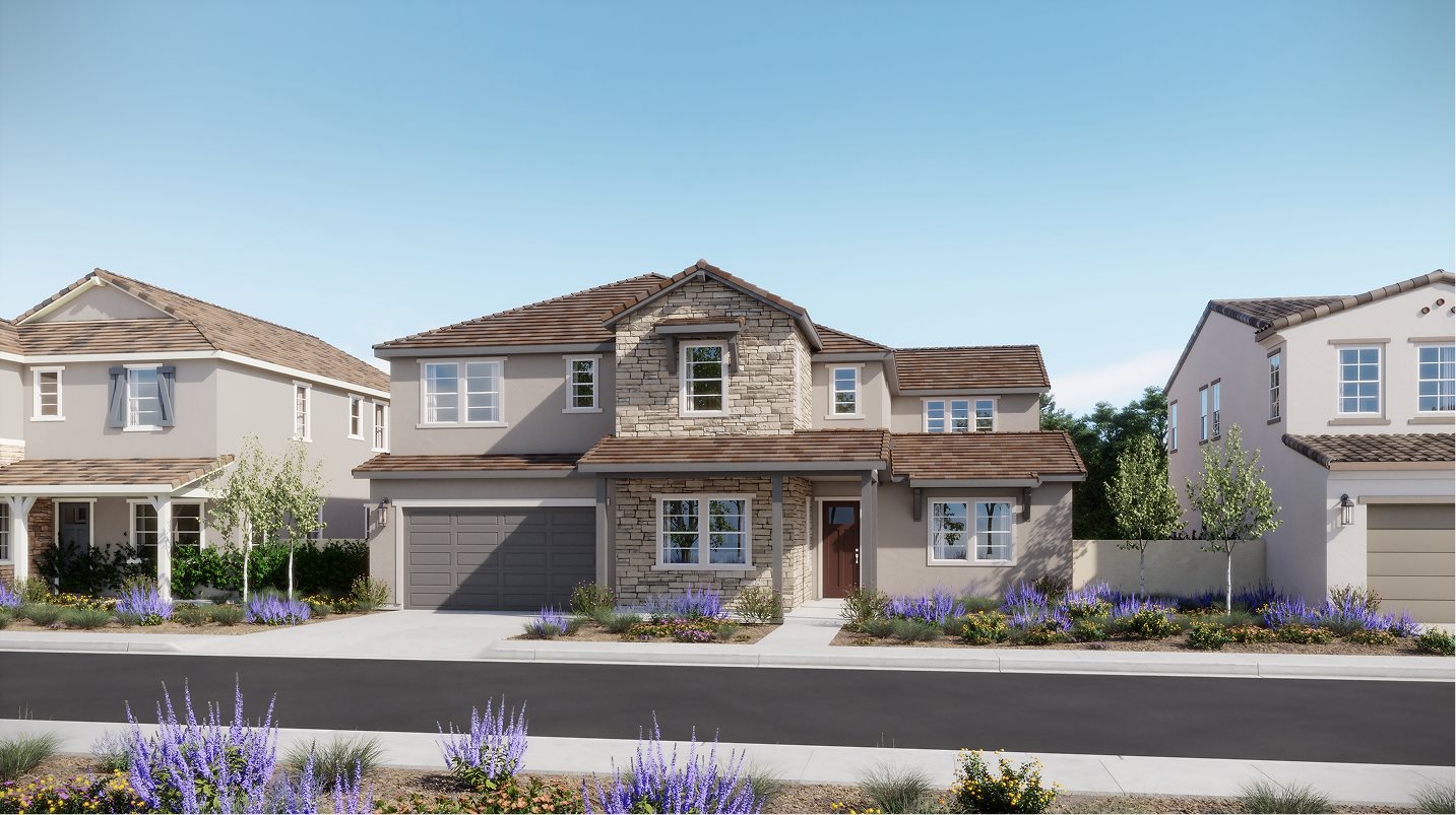 French style home exterior