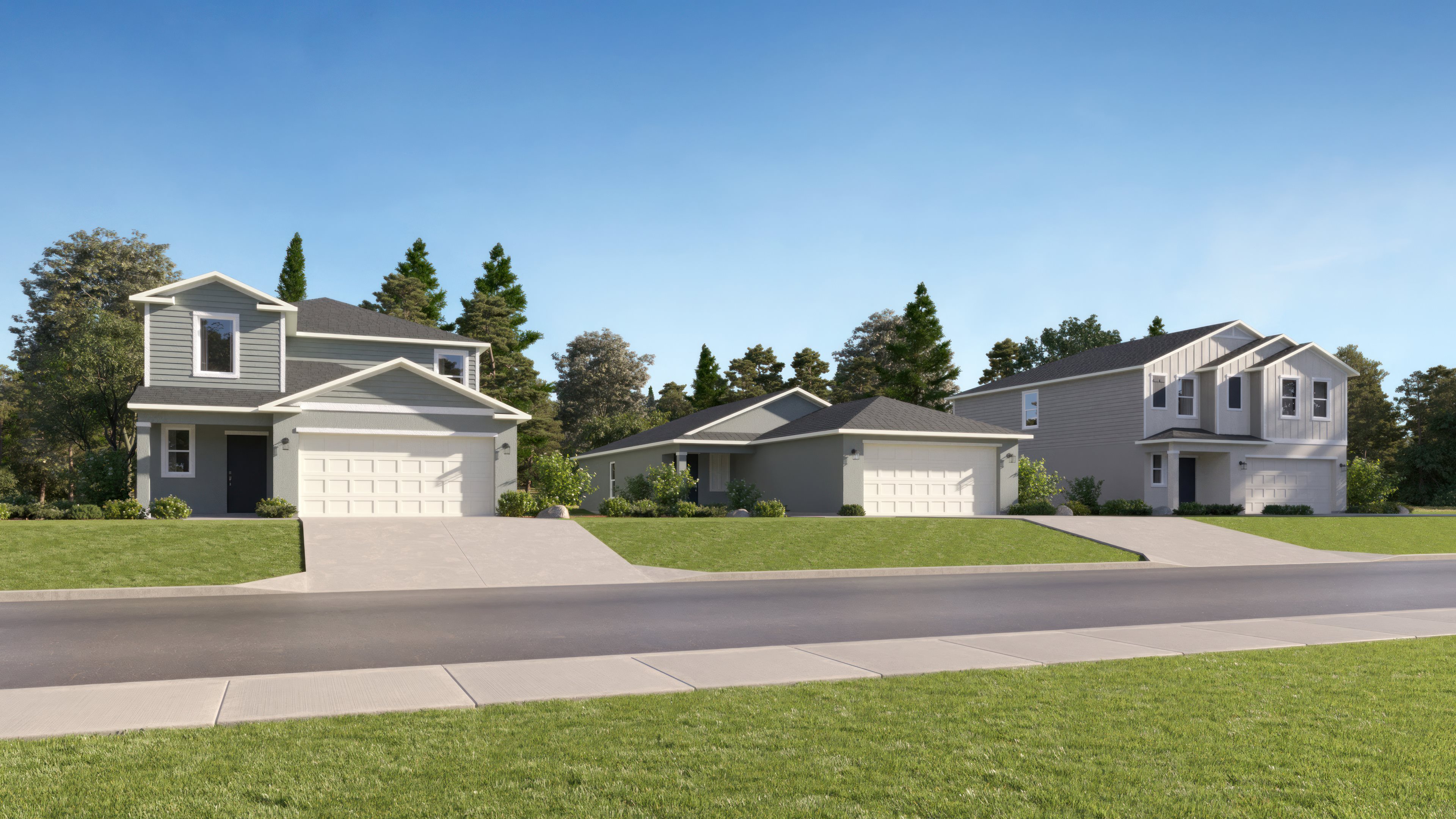 CORE Manors Lake Parker Streetscape