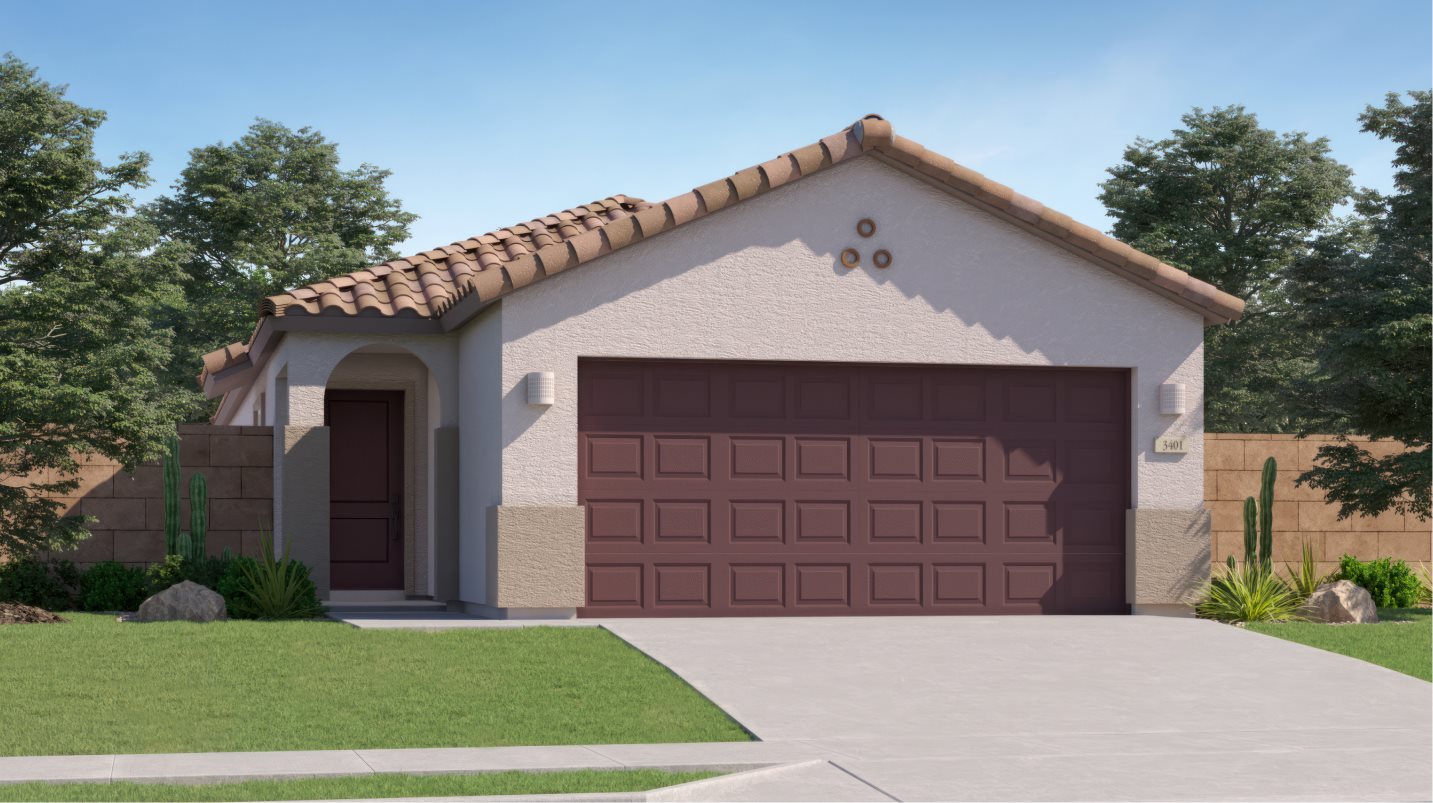A - Spanish Colonial home exterior