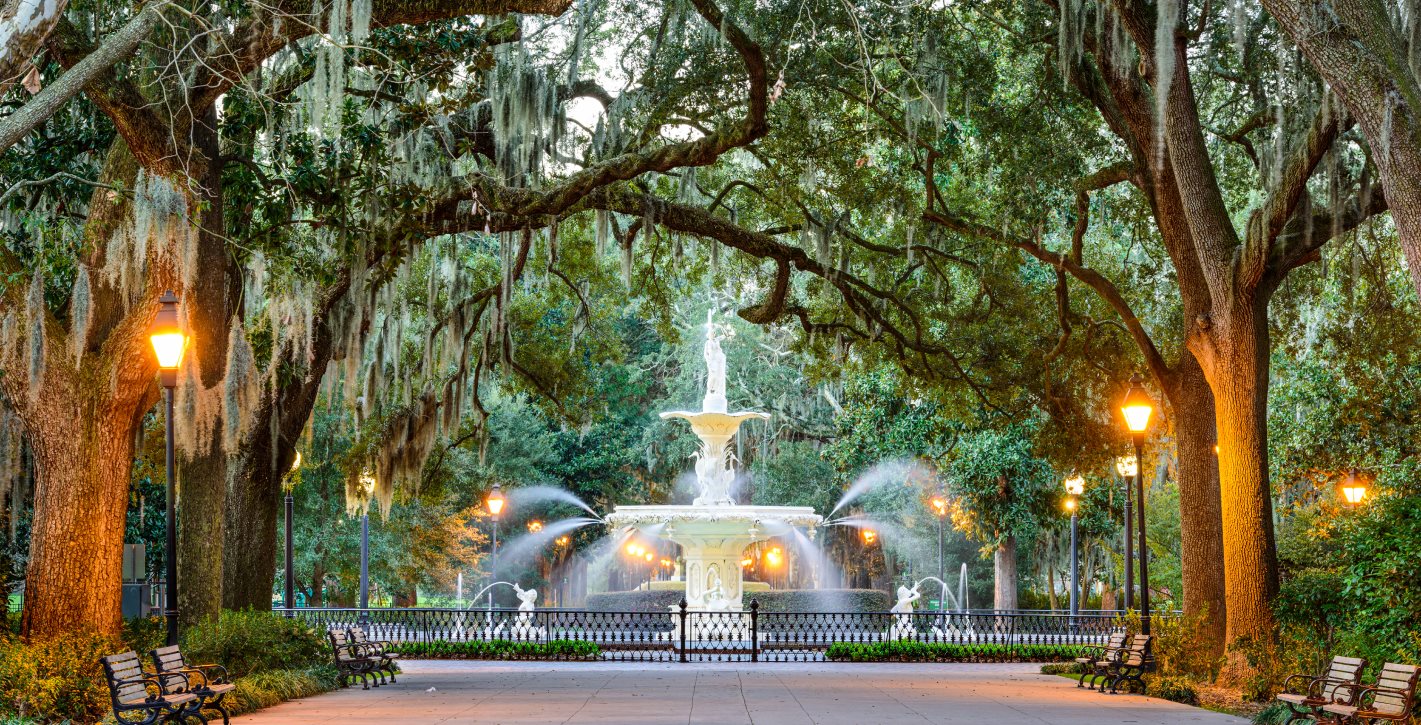Forsyth Park fountain