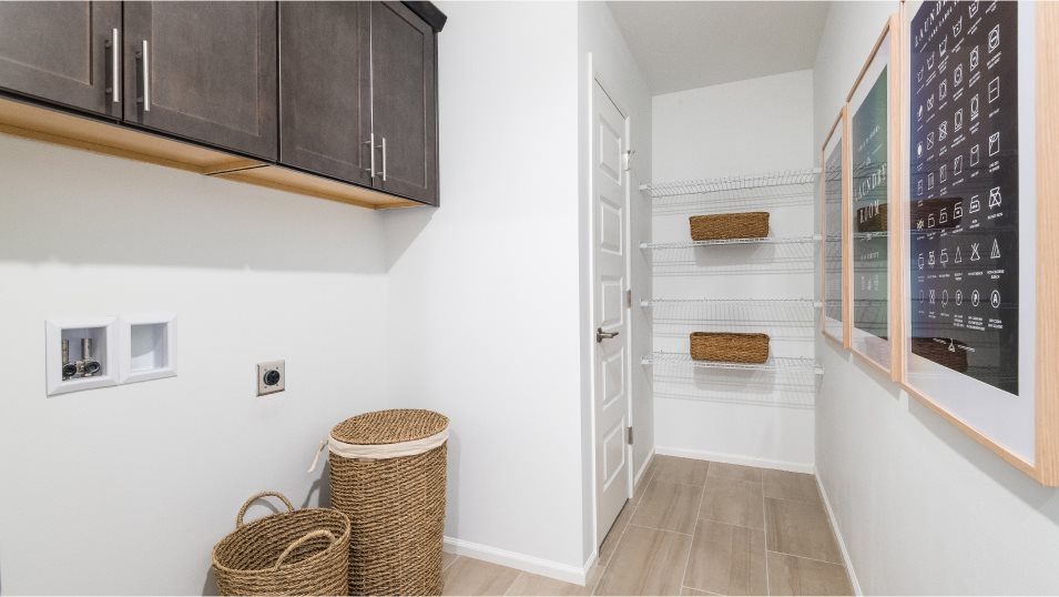Magnolia laundry room interior