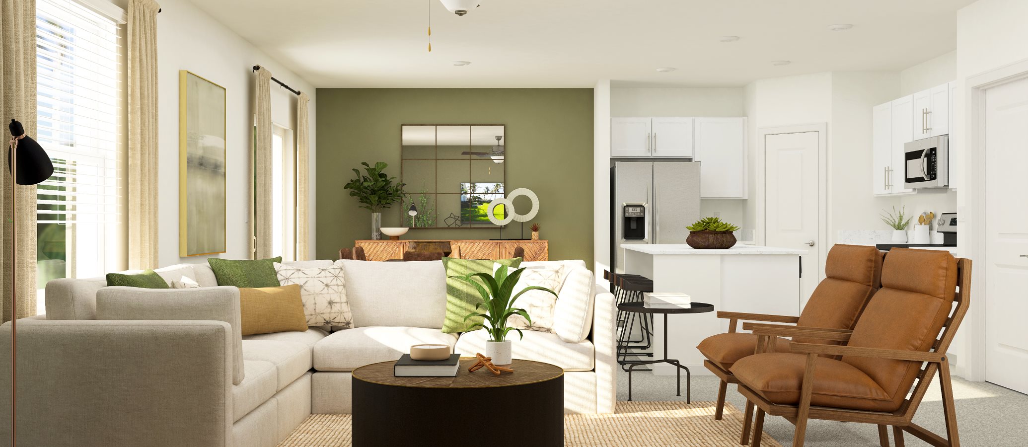 Atlanta plan living room