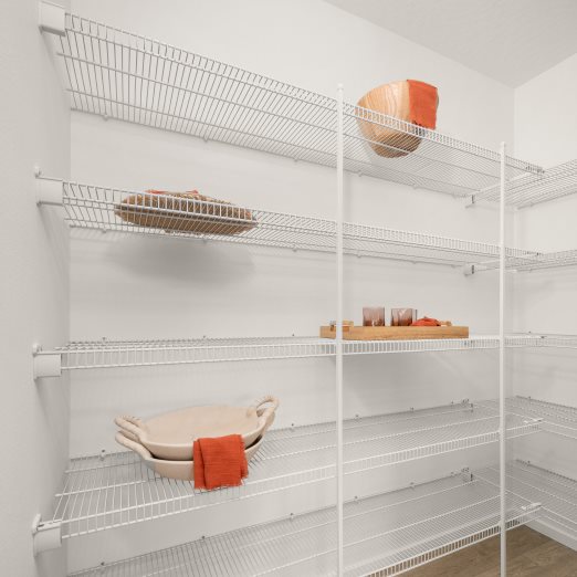 Merlot kitchen pantry interior