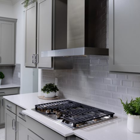 Broadleaf gas cooktop