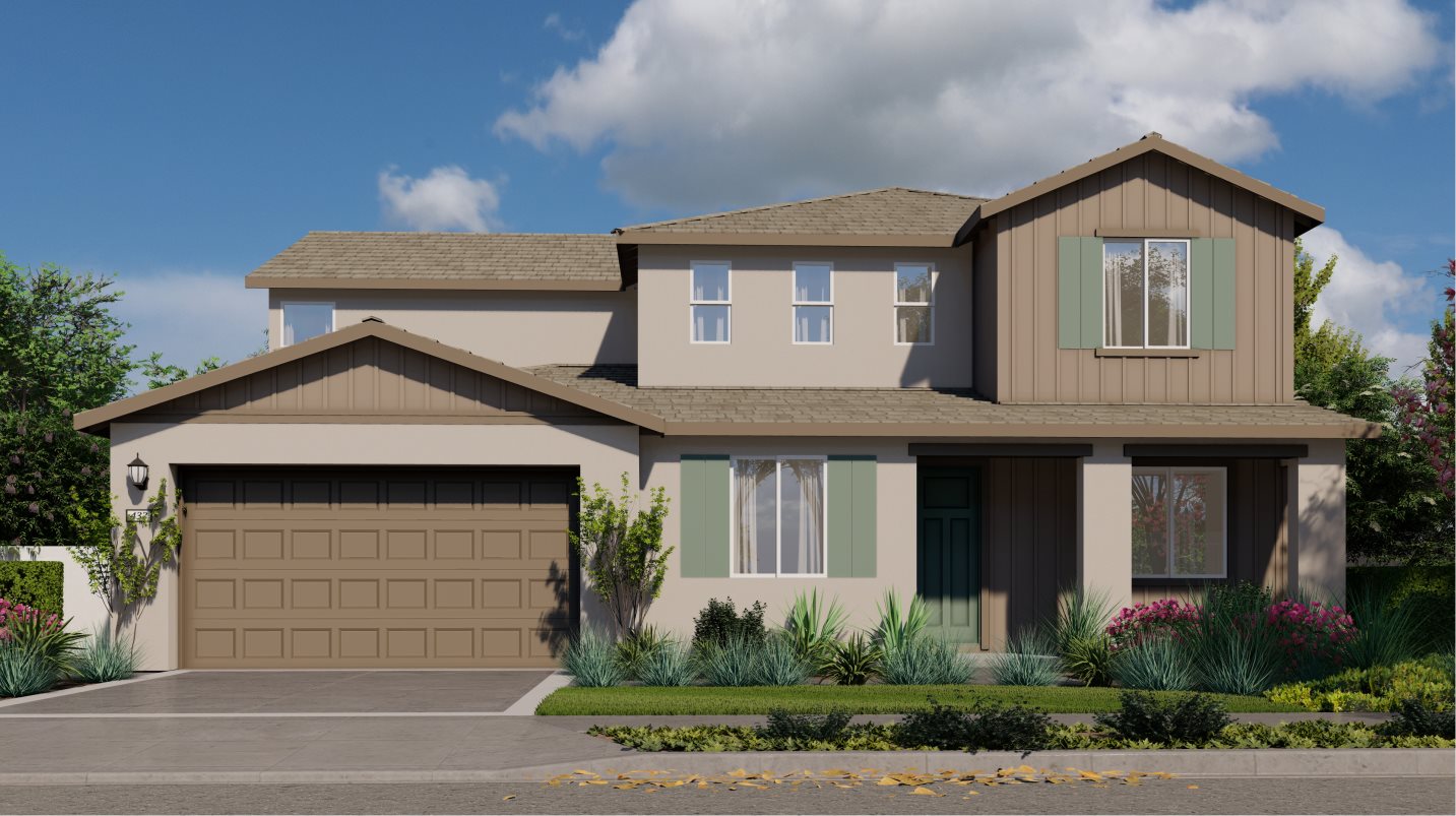 Residence 3167 Exterior B - Modern Farmhouse