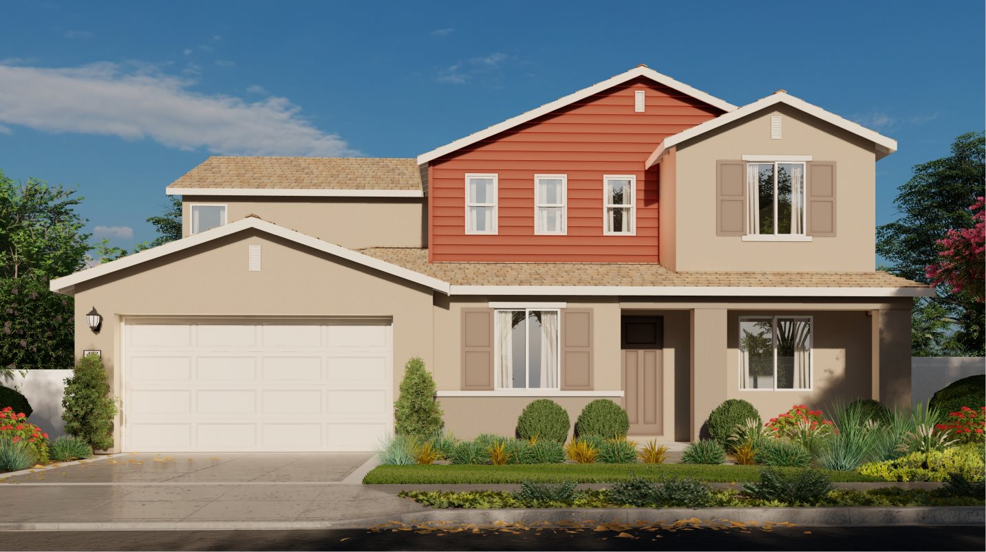 Residence 3167 Exterior C - Progressive Traditional