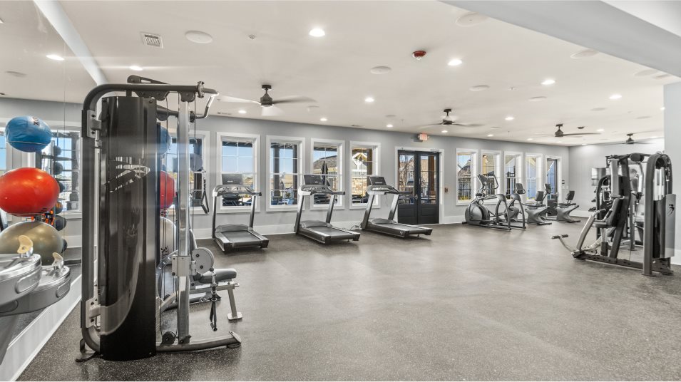 Hickory Bluffs fitness center