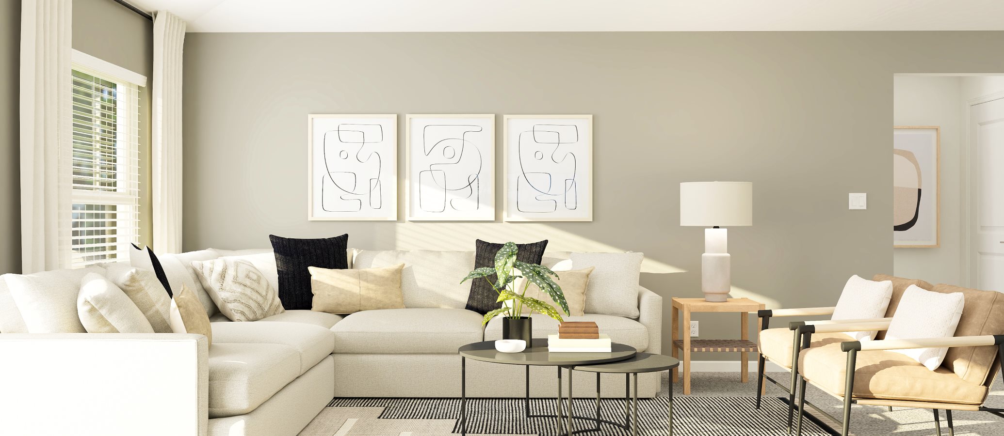 Lincoln family room