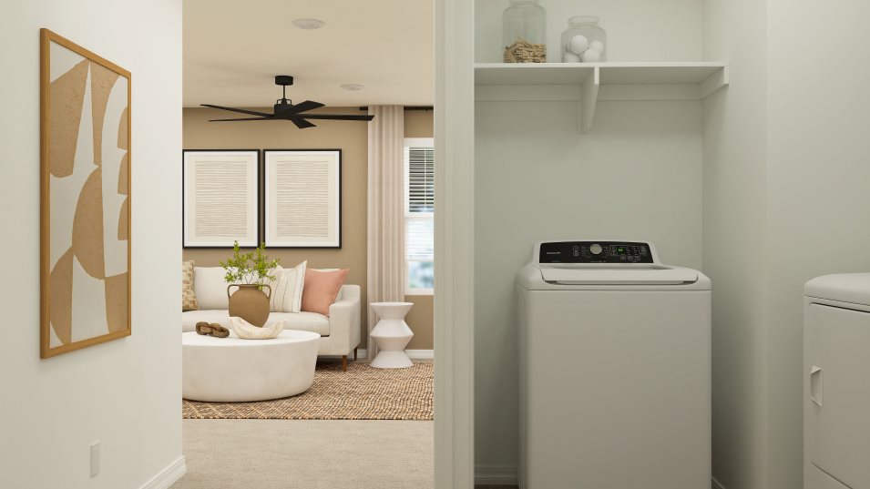 Residence 1 laundry