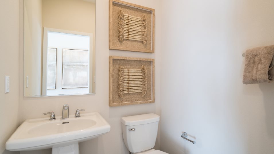 Residence 1 powder room