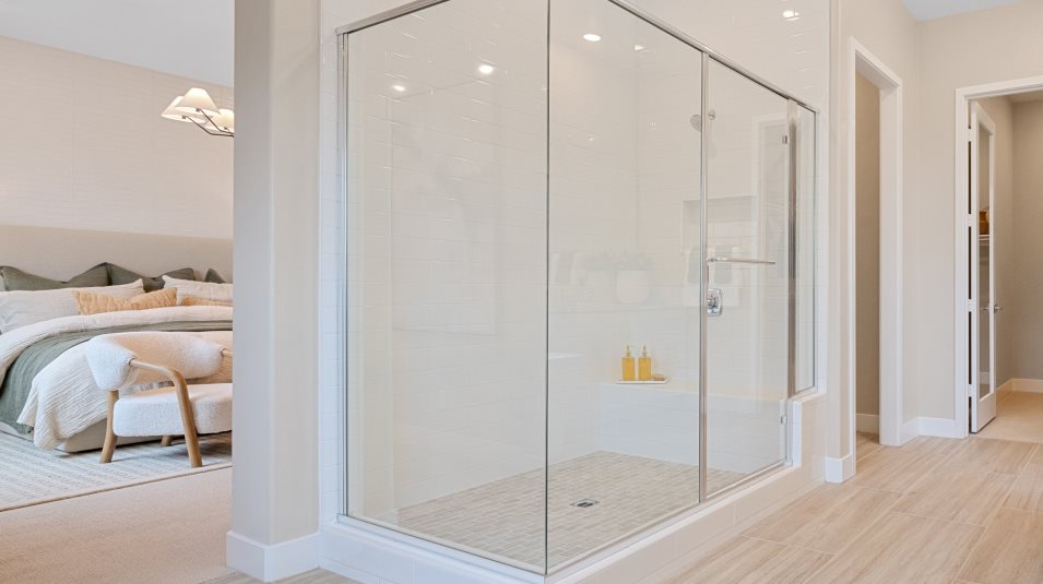 Shower close up