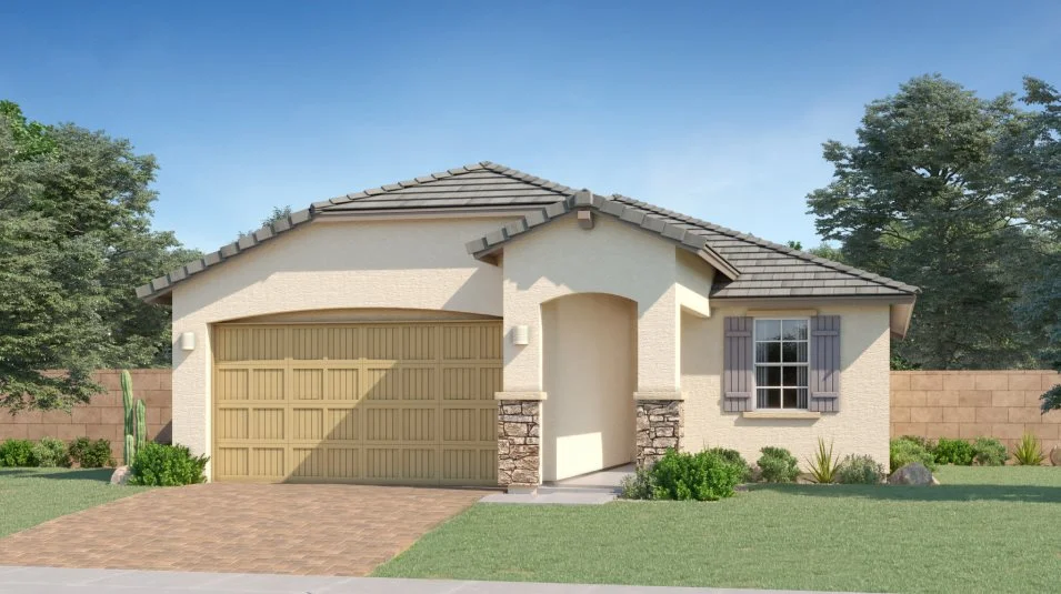 Cottage home exterior