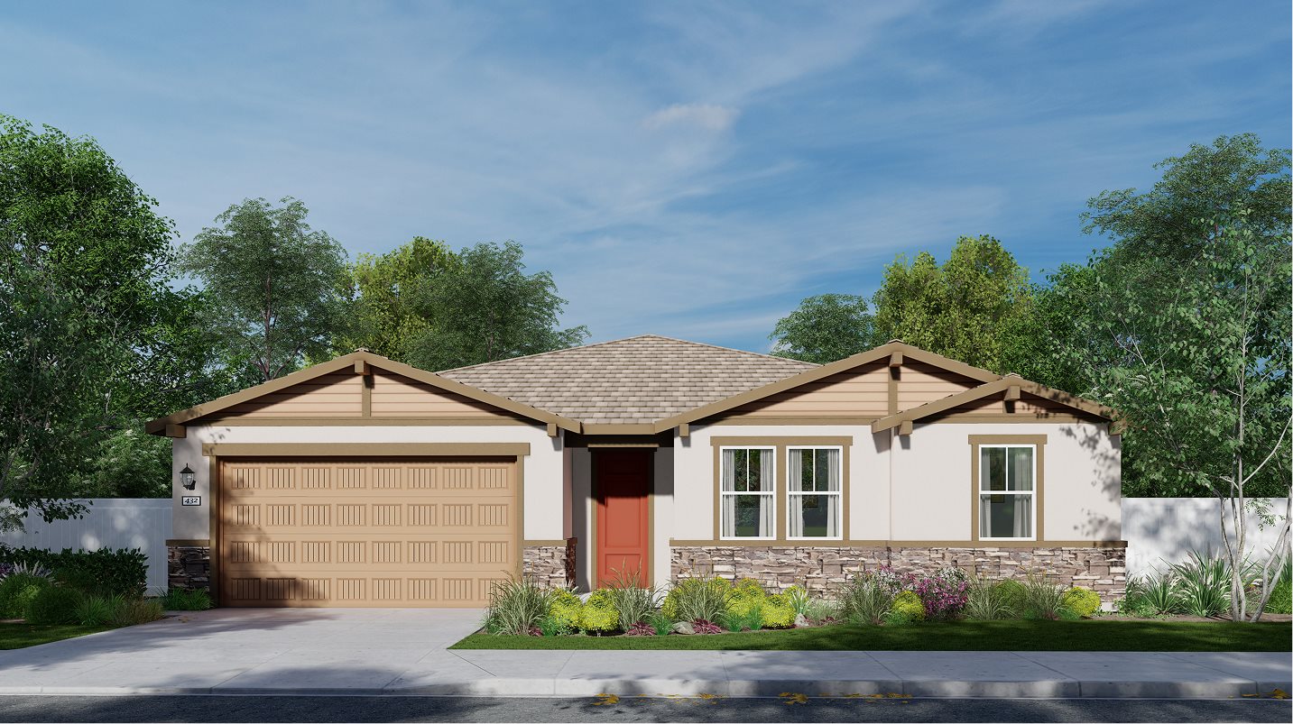 Exterior B – Craftsman home
